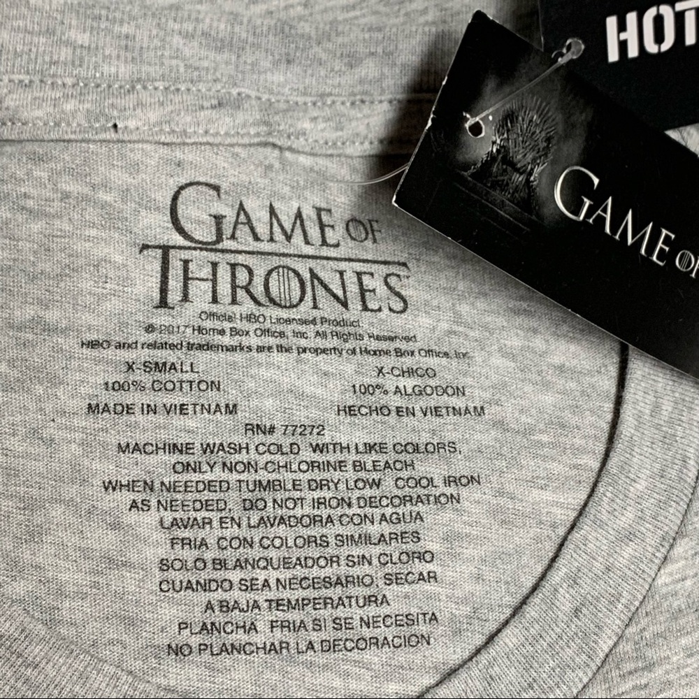 GAME OF THRONES I Drink & I Know Things House Lannister TEE SHIRT! - Picture 4 of 4